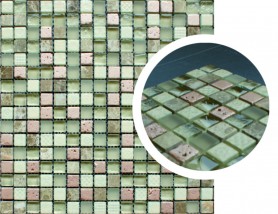 mozaika szklano-kamienna - Interior Pro Sp. z o.o. Rzeszów