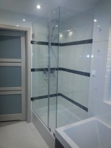 Kabina prysznicowa na wymiar, szkło hartowane - Modern Glass - usługi szklarskie Konstantynów Łódzki