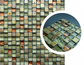 mozaika szklano-kamienna - Interior Pro Sp. z o.o. Rzeszów