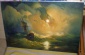 Kopia obrazu Iwana Ajwazowskiego  Nocna burza   wykonana przez Andrzej Toruń - Malarstwo Artystyczne Andrzej Masianis