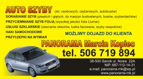 Auto Naprawa - Auto szyby - haki - dorabianie szyb Panorama Marcin Kopiec Sanok