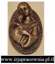 Maryjka z dzieciątkiem Matka Jezus Producent Dewocjonalia Wrocław - Irena Papucewicz IrJa Wrocław