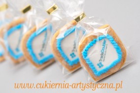 Ciastka reklamowe z logo - Cukiernia Artystyczna Katowice