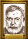 Ernest Hemingway, portrety pisarzy świata Warszawa Kraków Wrocław - PHU Lewandowski Jerzy pomocedydaktyczne.info Niedary