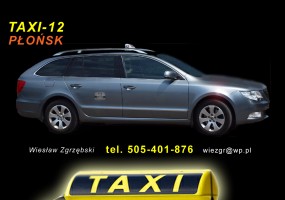 505-401-876 - Taxi Osobowe Płońsk