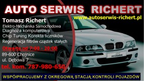 Diagnostyka samochodowa - AUTO SERWIS RICHERT Chojnice
