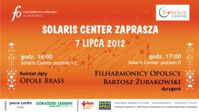 Solaris Center Zaprasza - Filharmonia Opolska im. Józefa Elsnera w Opolu Opole