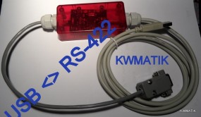 Interfejs, Konwerter USB Rs-422 m.in. do kas fiskalnych - KWmatik  Zakład Elektroniki i Automatyki Łódź