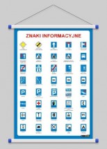 Znaki informacyjne A  WROCŁAW POZNAŃ ŁÓDŹ WARSZAWA - PHU Lewandowski Jerzy pomocedydaktyczne.info Niedary