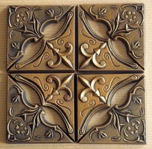 Kafel ażurowy dekory indyjski indyjskie indie ozdoba mozaika - Irena Papucewicz IrJa Wrocław