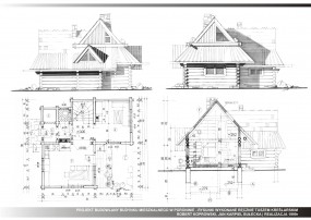 Projekty budynków drewnianych - Biuro architektoniczne ark-studio, architekt Robert Koprowski Nowy Targ