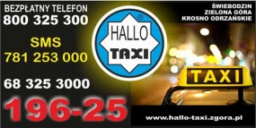 Usługa Taxi - Hallo Taxi Świebodzin