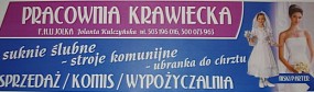 USŁUGI  KRAWIECKIE - Kulczyńska Jolanta - Pracownia krawiecka Hrubieszów