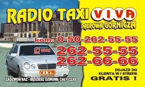 Radio taxi - Viva Radio Taxi Dąbrowa Górnicza