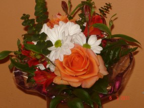 Bukiet mieszany - Kwiaty u Ewy. Kwiaciarnia i art. przemysłowe - Kowalski G. Wodzisław Śląski