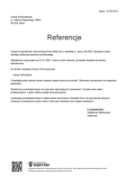 Referencja od firmy Usługi Komputerowe