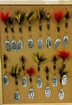 Błystka obrotowa Aszychminka z chwostem,muchą redtag - Ledar Wędkarstwo Serwis Komis Wrocław