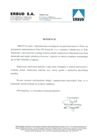 Referencja od firmy ERBUD S.A.