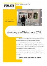 Katalog stolików serii SPA -  PioMed  mgr inż. Piotr Wojewski Koszalin
