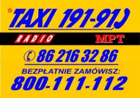 TAXI MPT 191-91 - TAXI 191-91 MPT Łomża