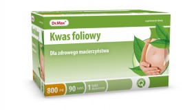 Dr.Max Kwas Foliowy 800µg 90 tabletek - Sklep Zielarsko-Medyczny Dr.Max Konstantynów Łódzki
