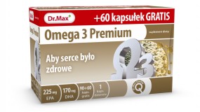 Dr.Max Omega3 Premium 150 kapsułek - Sklep Zielarsko-Medyczny Dr.Max Konstantynów Łódzki