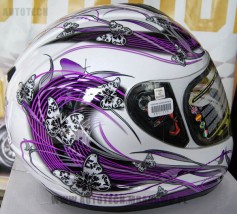 Kask MT THUNDER BUTTERFLY dla Pań - Autotech Robert Zieliński Mrągowo