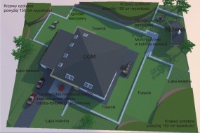 Realizacje projektów ogrodów - Zielone Salony Rąbień AB