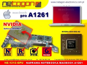 NAPRAWA LAPTOPA MACBOOK PRO A1261 - GPU - NETAGON electronics Gdynia