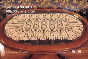 bieżnik ANANAS 100X50 cm ±5cm - PHU MM Spektrum Lublin