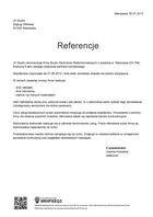 Referencja od firmy JK Studio