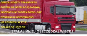 Diesel na gaz, montaż gazu do diesla - AURUS AG - Optymalizacja Kosztów Transportu Białystok