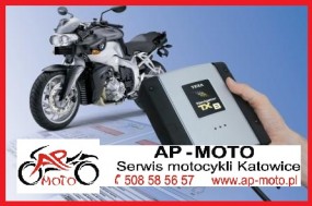 KOMPUTEROWA DIAGNOSTYKA MOTOCYKLA Ap-Moto - Ap-Moto - serwis motocykli Katowice Katowice