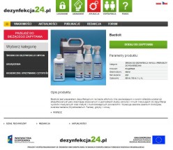 Aplikacja do wyboru oferty - Dezynfekcja24.pl Łódź