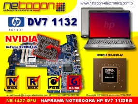 NAPRAWA LAPTOPA HP DV7-1132EG - GPU - NETAGON electronics Gdynia