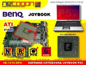 NAPRAWA LAPTOPA BENQ JOYBOOK P52 - GPU - NETAGON electronics Gdynia