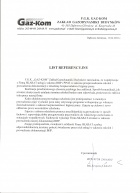 Referencja od firmy GAZ-KOM