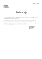 Referencja od firmy Restauracja