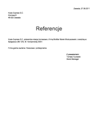 Referencja od firmy Kiosk-Express S.C.