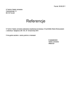 Referencja od firmy N-Fashion Natalia Janowska
