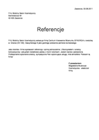 Referencja od firmy FHU Mobilny Salon Kosmetyczny