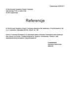 Referencja od firmy AZ MultiKoncept Niezależny Ekspert Finansowy