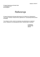 Referencja od firmy 3P Agencja Detektywistyczna Stanisław Piątek