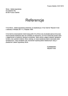 Referencja od firmy Wrzos - Zakład pogrzebowy