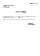 Referencja od firmy Agencja interaktywna Fiodesign