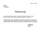 Referencja od firmy AZ-Tarasy