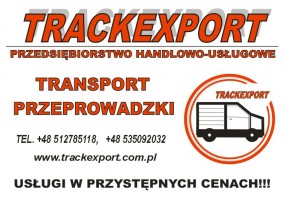 PRZEPROWADZKI, TRANSPORT TOWAROWY - PHU TRACKEXPORT Ewa Matusiak Wrocław
