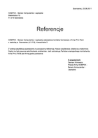 Referencja od firmy KOMPEK - Serwis Komputerów i Laptopów