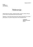 Referencja od firmy MARGO