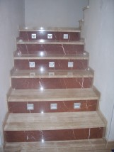 Schody marmurowe Nowy Sącz, Limanowa,Grybów - małopolska - Zakład Obróbki Kamienia Naturalnego  Marmokom  Stanisław Konstanty Nowy Sącz